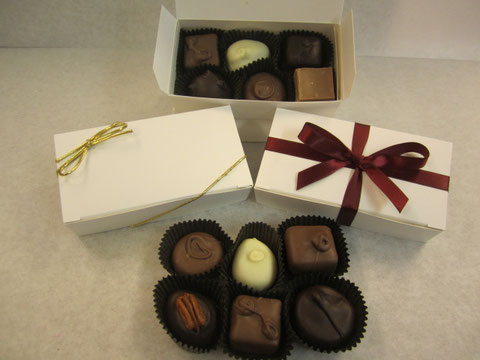 6 Piece Assorted Chocolates