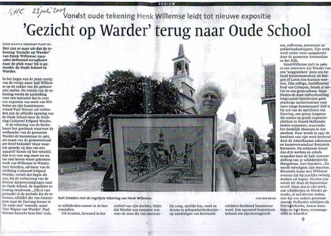 over de expositie "Gezicht op Warder"