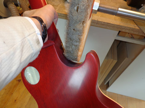 ... auf das Instrument gebracht.