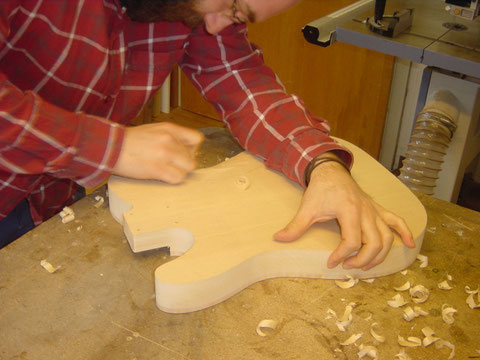 ... muss ein Shaping gemacht werden.