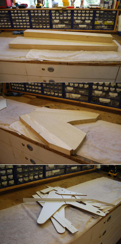 Material und Arbeitsvorbereitung.