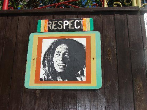 Der Reggaeking Bob Marley