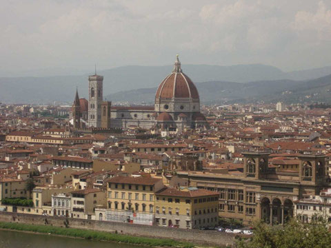 Blick auf Florenz