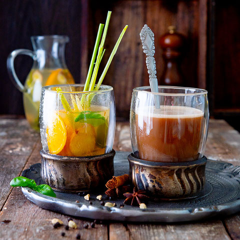 Orangen Punch und klassischer Chai, Udo Einenkel, Food Fotograf