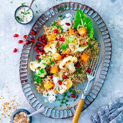Blumenkohl-Quinoa Pfanne,  Udo Einenkel, Food Fotograf