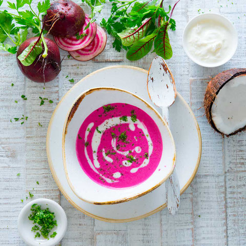 Rote Bete-Kokosmilchsuppe, Udo Einenkel Foodfotograf