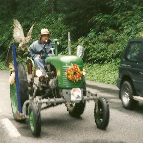 Unterwegs auf den Glockner , in rasender Fahrt !