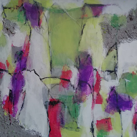 Michael F. Wyss, Ohne Titel, Acryl, 50x70cm, 2022