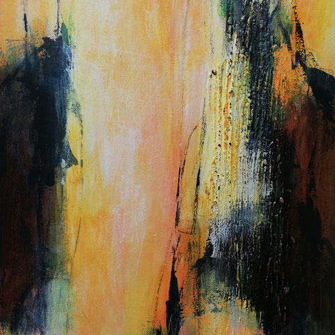 Michael F. Wyss, Freiheit errungen, Acryl, 60x80cm, 2021