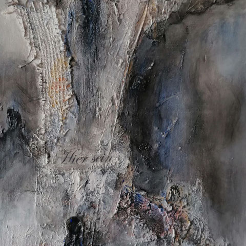Michael F. Wyss, Gedankenblitz, Acryl, 30x90cm, 2012