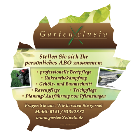 Gartenpflege das ganze Jahr GartenXclusiv