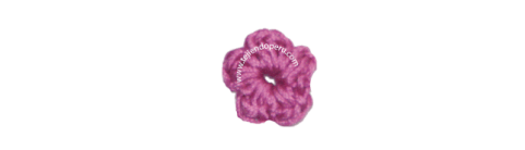 tocado de flores tejido a crochet