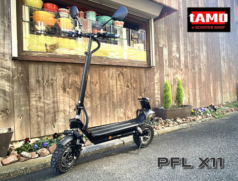 PFL X11【48V 1000W リアモータ駆動】抜群の航続距離と安定感のある走り