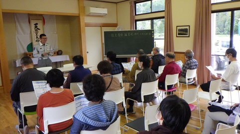 上大原下自治会　写真：自主防災部が企画した救急救命講習会(令和５年10月)の画像