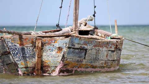 Boat, Vilanculos, Mozambique