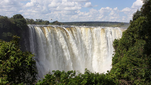Big and beautiful Victoria Falls