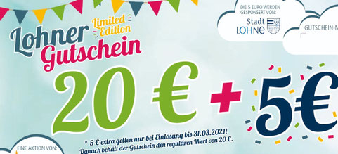 Lohner Gutschein Limited Edition 20 5 Hgv Lohnes Webseite