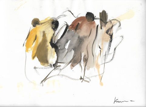 FIGURES_drawing on paper_22x32cm