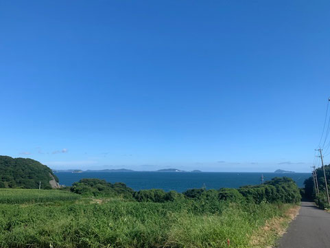 夏らしい空と海です✨