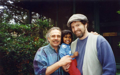 Jeff with Daniel & Saroja Stone