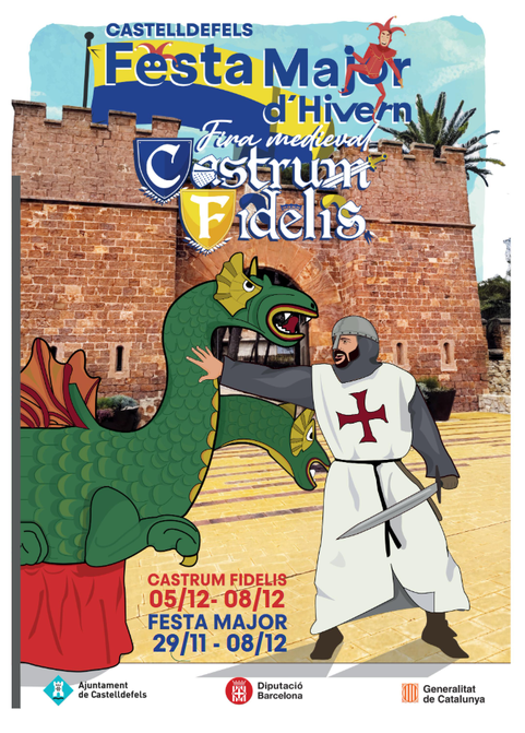 Festa Major i Fira Medieval en Castelldefels Castrum Fidelis