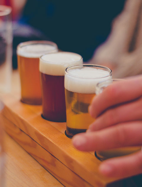 Tschechische Bierverkostung bei Pilsen