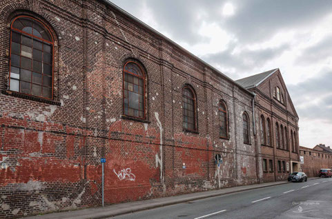 Kaue und Lohnhalle der Zeche Germania Schacht 1/4 in Dortmund im Ruhrgebiet