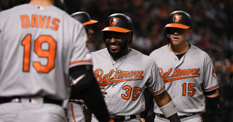 Dedichiamo la foto in home agli Orioles che per la prima volta dall'inizio del campionato lasciano l'ultimo (30°) posto in classifica ai danni dei Tigers