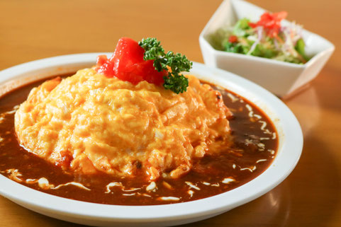 噂のオムライス