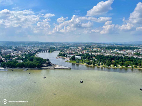 Deutsches Eck in Koblenz