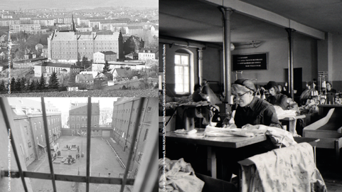 Bilder links: picture alliance / ZB | Wolfgang Thieme, Bild rechts: Sammlung Hoheneck, Bild A00243, Stiftung Sächsische Gedenkstätten/Dokumentationsstelle Dresden