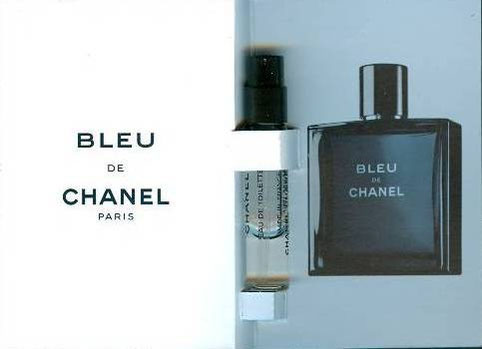 BLEU DE CHANEL - ECHANTILLON TUBE EN SPRAY