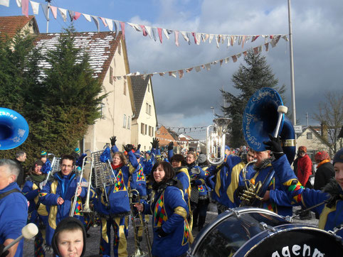 Fasnetumzug in Poltringen Februar 2015