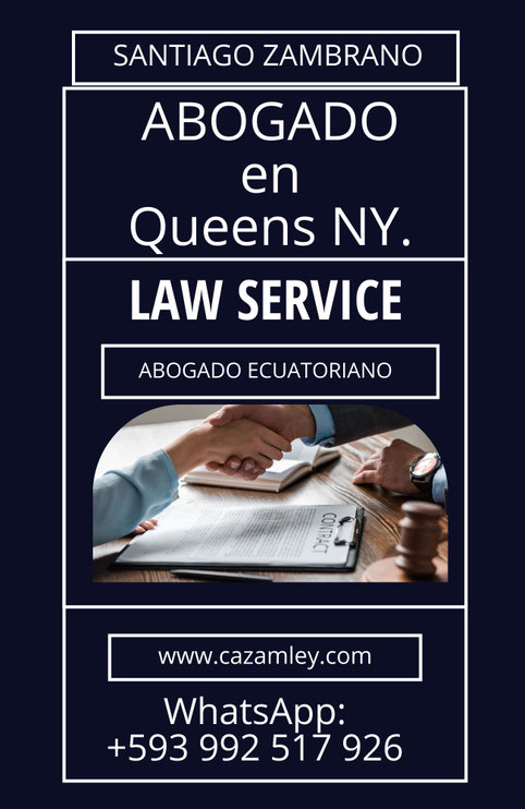 divorcios en nueva york con leyes del Ecuador 