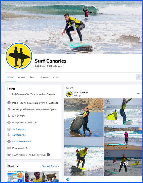 Surfers having a great time in the water
