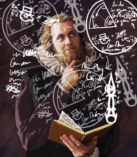 Daniel Probst Klara Pisa Poreng Portrait Da vinci incentor notebook noble meme