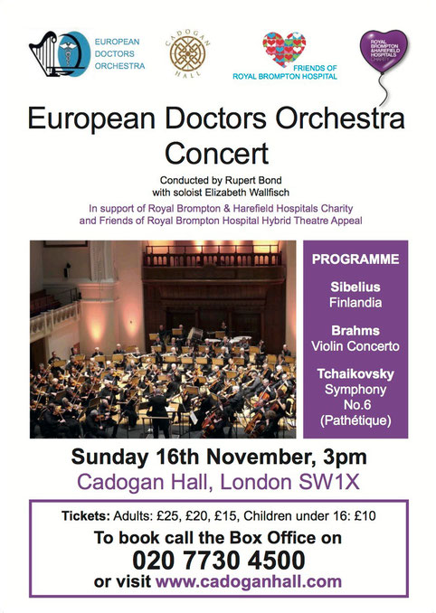 Concert leaflet