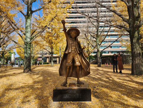 쿠마모토는 원피스의 작가 오다에이치로의 고향입니다.