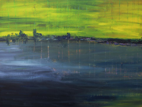 ohne Titel , Acryl auf Leinwand , 60x80cm BNr. 245