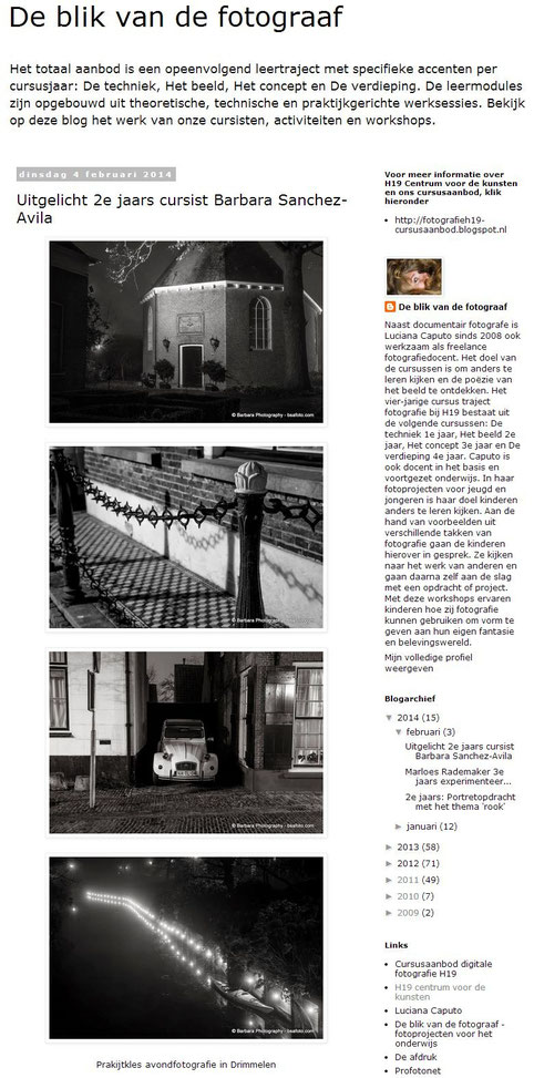 De blik van de fotograaf blog . 