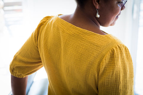 Blouse i am joy, i am patterns danse des aiguilles