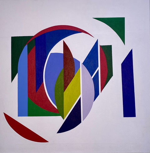 August II | 2025 | 60 x 60 cm | Acryl auf Leinwand