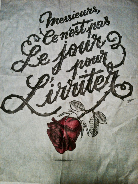 Une illustration pour la Saint-Valentin, les conseils de votre fleuriste...