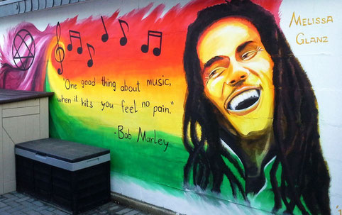 Auftragsarbeit: Bob Marley und Him