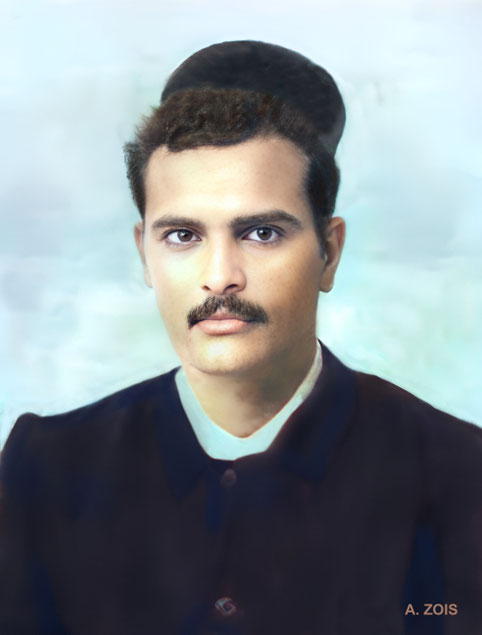 Khodu R. Irani. Image trimmed & rendered by Anthony Zois.