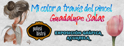 Mi color a través del pincel | Guadalupe Salas | #potosibistro