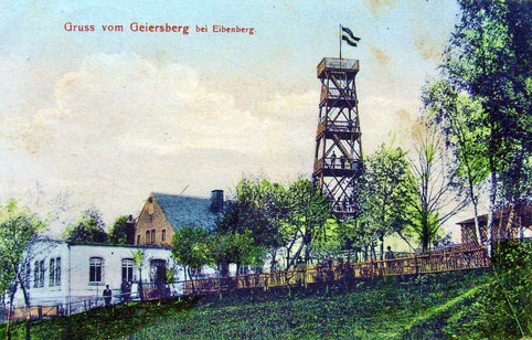 Gasthof Geiersberg mit Turm 1905