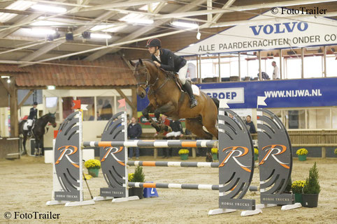 Don Willemsen met Orange Clover Carlou Balou (v. Cento). Foto FotoTrailer