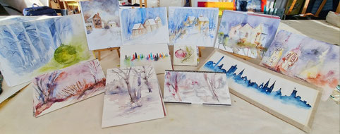 Bluten Blatter Pflanzen Malen Mit Watercolor Buch Versandkostenfrei