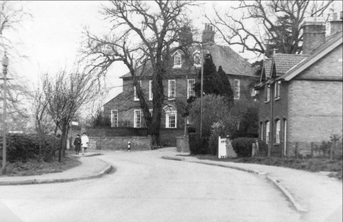 Langar Rectory in the 1950s - photo from the Langar cum Barnstone History website
